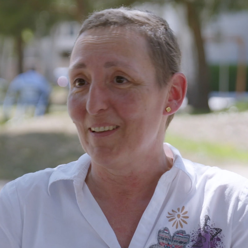 Pepi, a breast cancer survivor after brachytherapy treatment